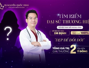 Đại sứ thương hiệu - Bác sĩ Nguyễn Quốc Định